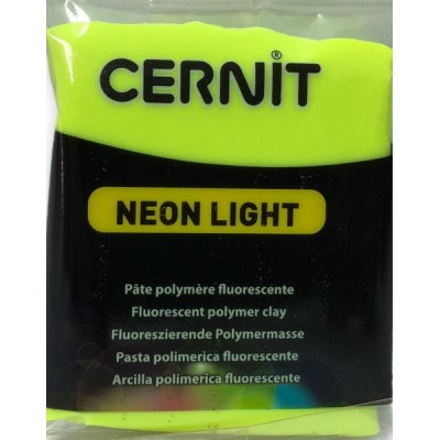 Cernit Neon Light (Fosforlu) Polimer Kil 700 Yellow