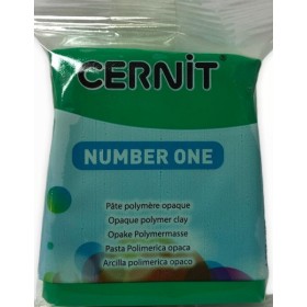 Cernit Number One Polimer Kil 600 Green 