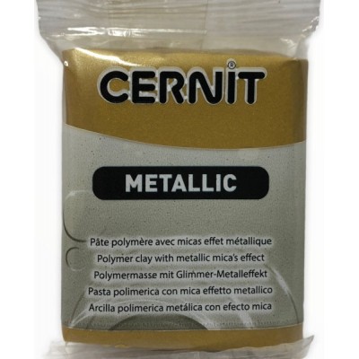 Cernit Metalik Polimer Kil 053 Rich Gold