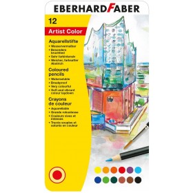 Eberhard Faber Artist Color Sulu Boya Kalemi 12 Renk