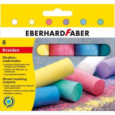 Eberhard Faber Sokak İşaretleme Pasteli 6 renk