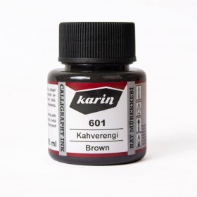Karin Hat Mürekkebi 601 Kahverengi 45 ml