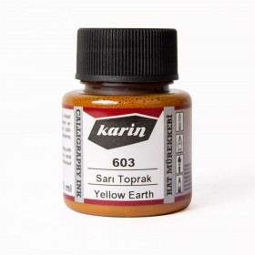 Karin Hat Mürekkebi 603 Sarı Toprak 45 ml