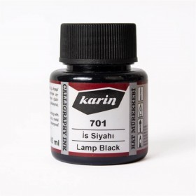 Karin Hat Mürekkebi 701 İs Siyah 45 ml