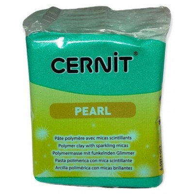 Cernit Pearl Polimer Kil 56gr 600 Green