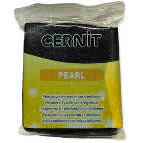 Cernit Pearl Polimer Kil 56gr 100 Black