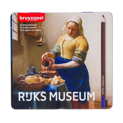 Bruynzeel Rijksmuseum - The Milkmaid Kuru Boya Kalemi 24'lü
