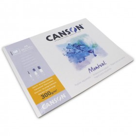Canson Montval Maxi Pack Suluboya Blok 300 gr. 100 Sayfa 29,7x42 cm. (A3)