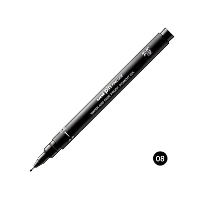 Uni Pin 0.8 Teknik Çizim Kalemi SİYAH