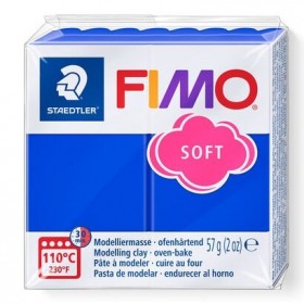 Staedtler Fimo Soft Polimer Kil 33 Brilliant Blue
