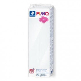 Staedtler Fimo Soft Polimer Kil 0 White 454 Gram