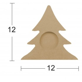 Çam TeaLight/Mumluk Ahşap Obje 12x12cm Çam TeaLight/Mumluk Ahşap Obje 12x12cm
