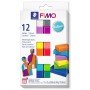 Fimo Soft Polimer Kili (25 gr x 12) Seti Canlı Renkler