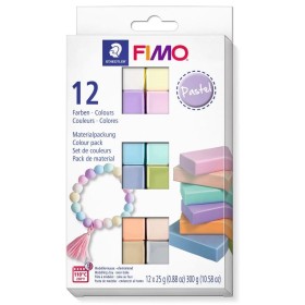Fimo Soft Polimer Kili (25 gr x 12) Seti Pastel Renkler