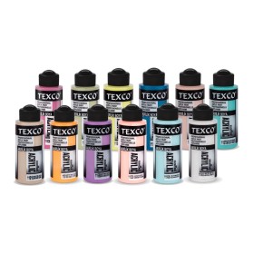 Texco Excellent Akrilik Boya 110cc x 12'li SICAK RENKLER