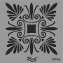 Rich Stencil Şablon 25x25cm 15744 Motif