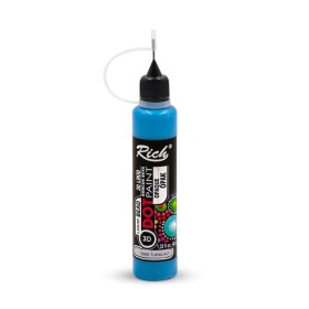 Rich Dot Mandala 3D Boncuk Boyası TURKUAZ