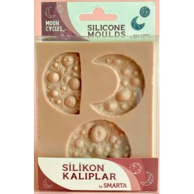 Smarta Silikon Kalıp 10x13cm - Ay Döngüsü