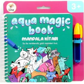 Lino Aqua Magic Book (Sihirli Boyama Kitabı) MANDALA