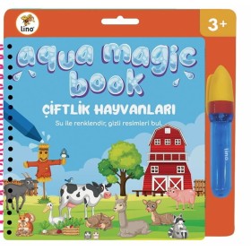 Lino Aqua Magic Book (Sihirli Boyama Kitabı) ÇİFTLİK