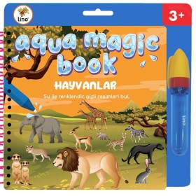 Lino Aqua Magic Book (Sihirli Boyama Kitabı) HAYVANLAR