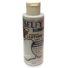 Rich Selfy Decor Vernikli Deri Boyası 120cc COUNTRY GRİ