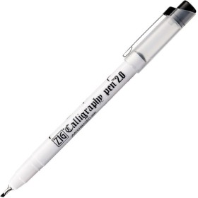 Zig Calligraphy Pen Yan Kesik Kaligrafi Kalemi 2.0 mm SİYAH