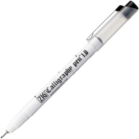 Zig Calligraphy Pen Yan Kesik Kaligrafi Kalemi 1.0 mm SİYAH