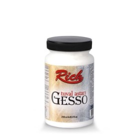 Rich Gesso Tuval Astarı 250cc BEYAZ Rich Gesso Tuval Astarı 250cc