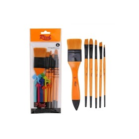 Rich Zemin Fırçalı 6'lı KARMA Set-8