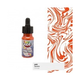 Rich Funny Kids Ebru Boyası Turuncu 8220