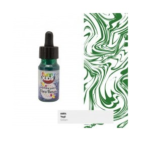 Rich Funny Kids Ebru Boyası Yeşil 8218