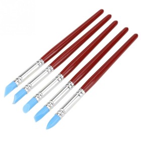 Silikon Uçlu Yumuşak Silgi Fırça 5'li Set Silikon Uçlu Yumuşak Silgi Fırça 5'li Set