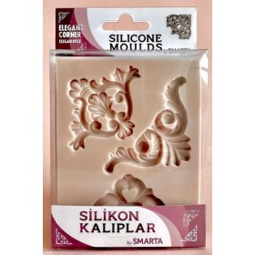 Smarta Silikon Kalıp 10x13cm - Elegan Köşe Set