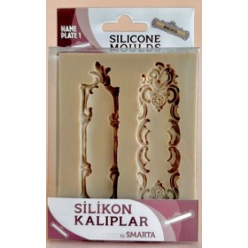 Smarta Silikon Kalıp 10x13cm - İsimlik Model-1