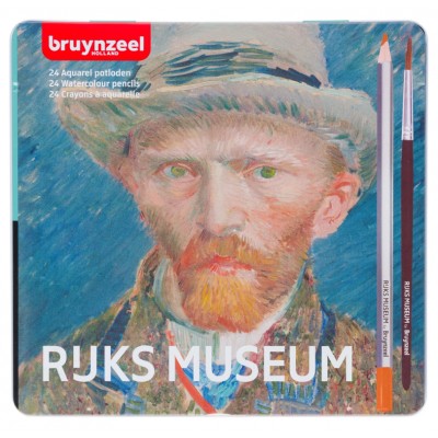 Vincent van Gogh Sulu Boya Kalemi 24 Renk+Fırça Hediyeli