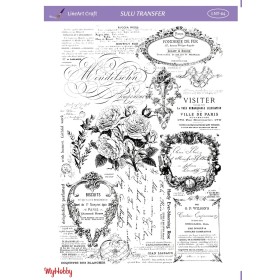 Line art Sulu Transfer 25x35cm Model LNT-64