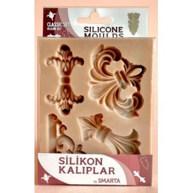 Smarta Silikon Kalıp 10x13cm - Klasik Set