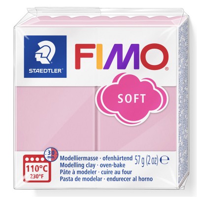 Staedtler Fimo Soft Polimer Kil T21 STRAWBERRY CREAM PINK