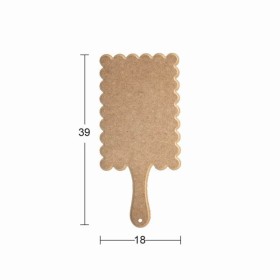 Dekoratif Sunum Tahtası 39x18cm Ahşap Obje Petibör Dekoratif Sunum Tahtası 39x18cm Ahşap Obje Petibör