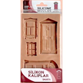Smarta Silikon Kalıp 21x12cm - Kapılar