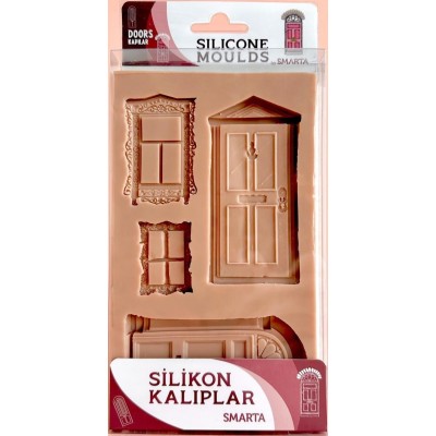 Smarta Silikon Kalıp 21x12cm - Kapılar