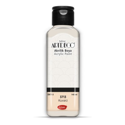 3713 Kuvars Artdeco Yeni Formül Akrilik Boya 140 ml