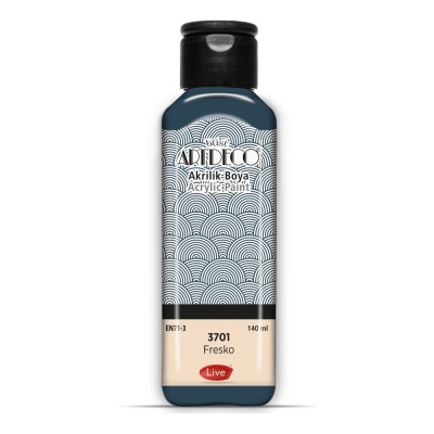3701 Fresko Artdeco Yeni Formül Akrilik Boya 140 ml