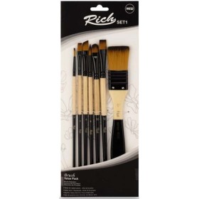 Rich Zemin Fırçalı 7'li KARMA Set-1