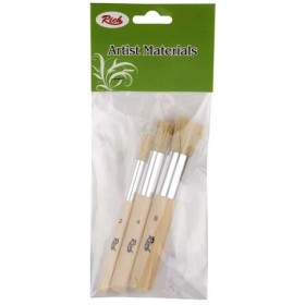 Rich 3'lü Stencil Fırça Seti