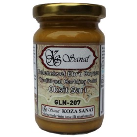 Koza Geleneksel Ebru Boyası 105cc. Oksit Sarı