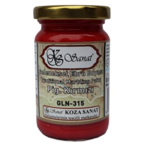 Koza Geleneksel Ebru Boyası 105cc. Pigment Kırmızı