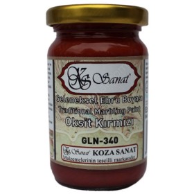 Koza Geleneksel Ebru Boyası 105cc. Oksit Kırmızı