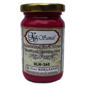 Koza Geleneksel Ebru Boyası 105cc. Pigment Fuşya